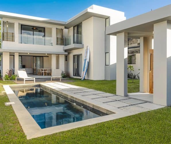 Contemporary villa at Villas A'Loès, Cap Tamarin
